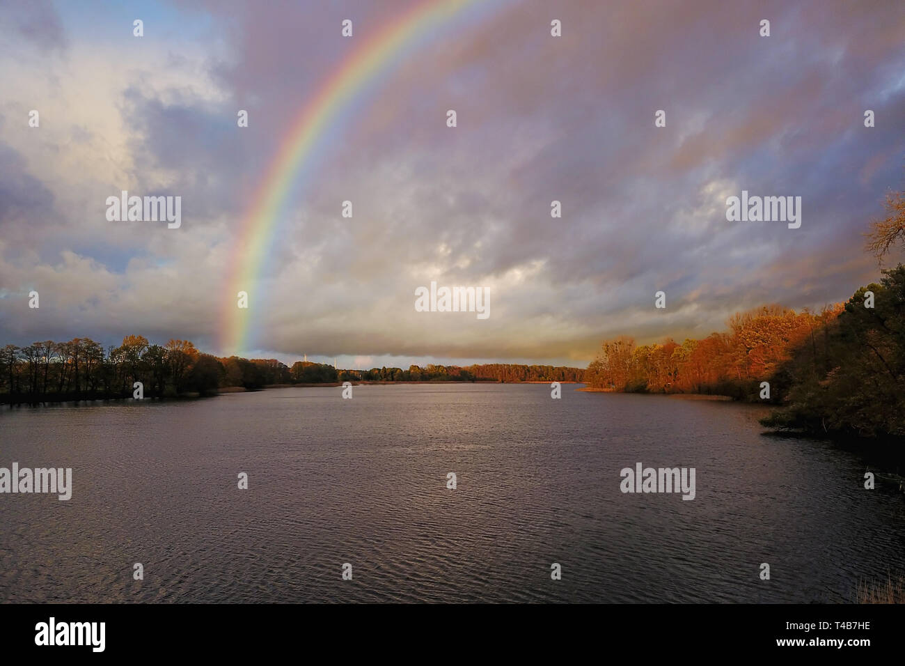 Rainbow night sky hi-res stock photography and images - Alamy