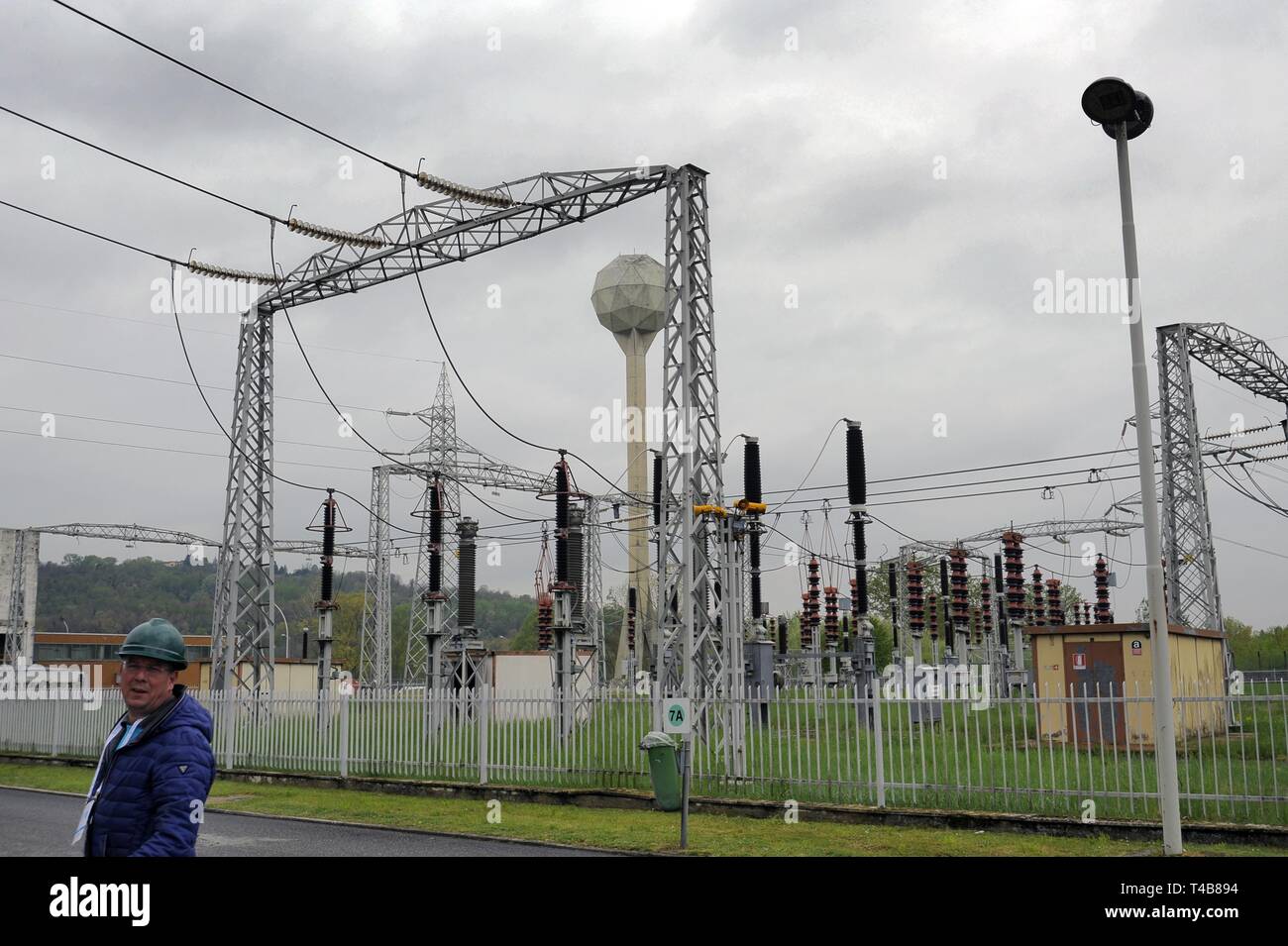Trino Vercellese nuclear power station, in the process of deactivation