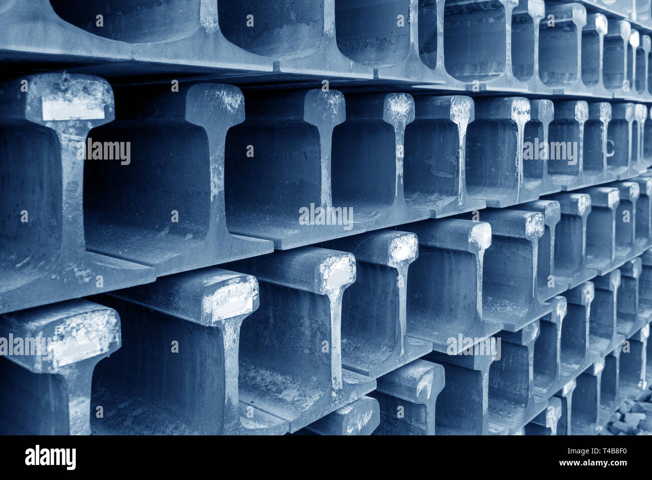 Stacked rails hi-res stock photography and images - Alamy