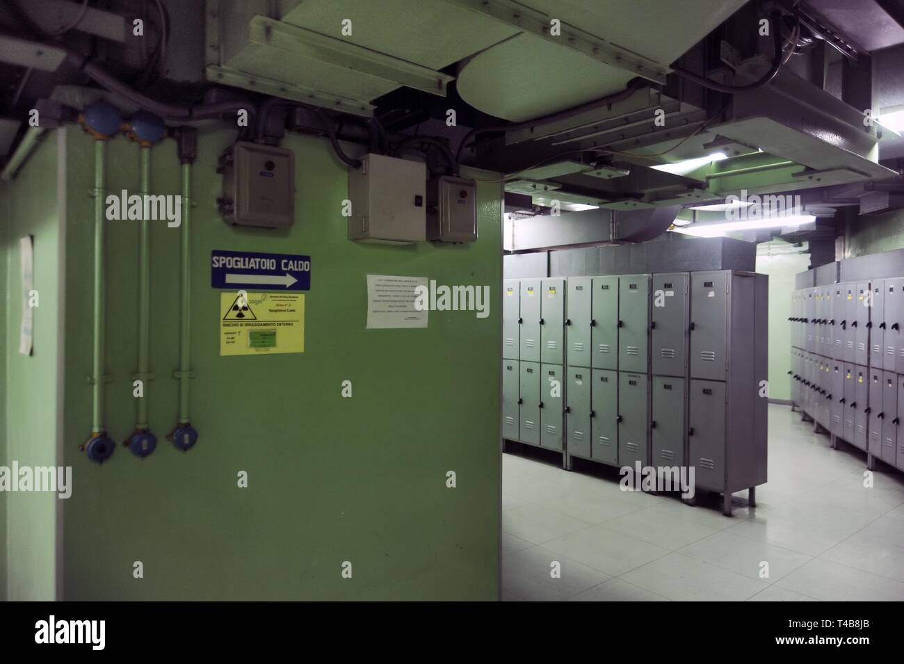 Trino Vercellese nuclear power station, in the process of deactivation