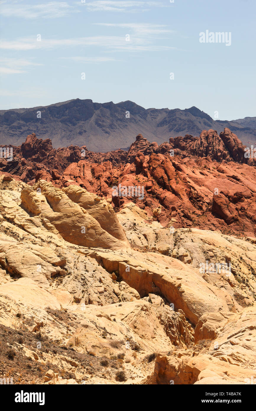Valley of Fire State Park, Nevada, America. Stock Photo