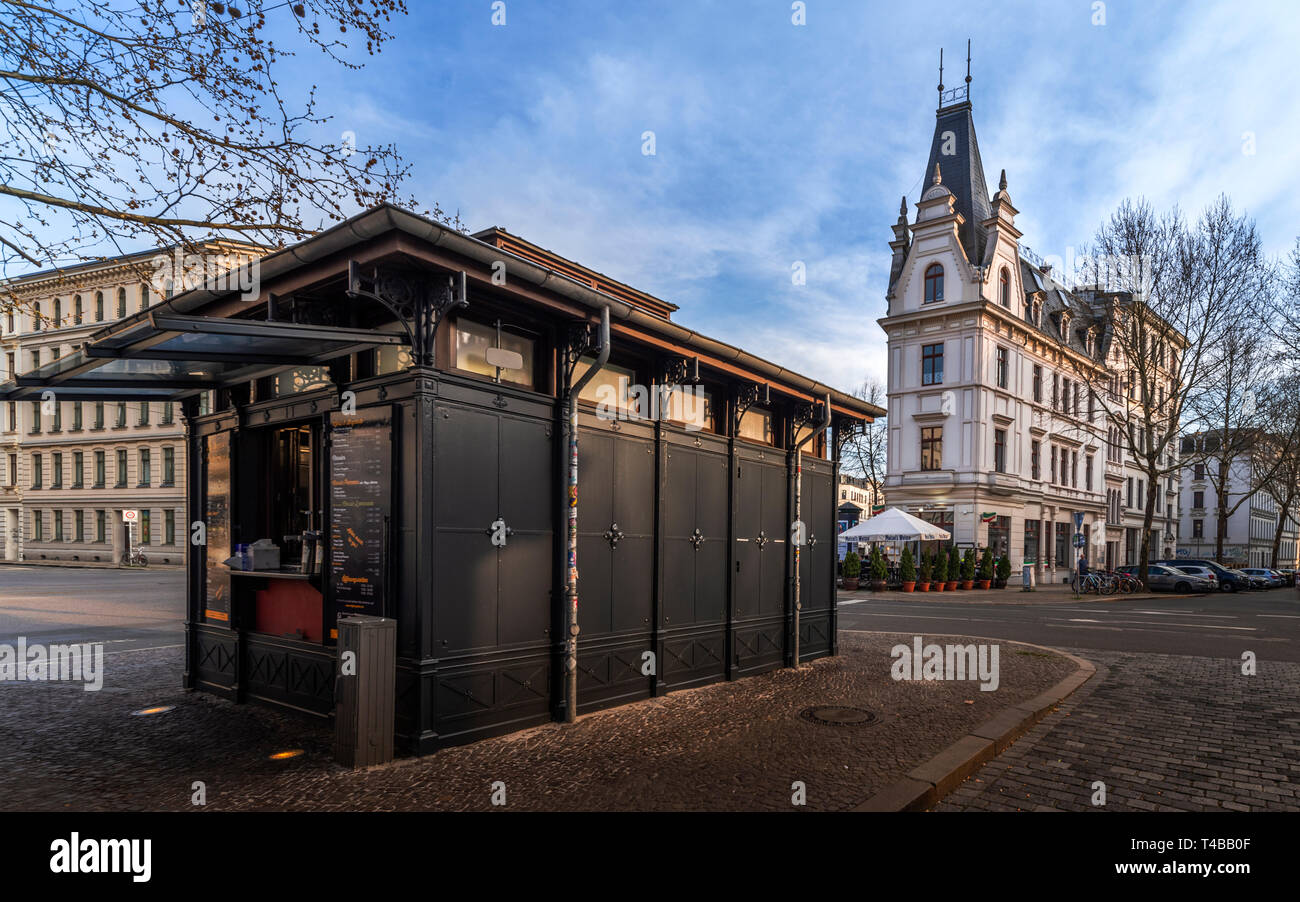 Leipzig Südvorstadt, Südplatz Stock Photo