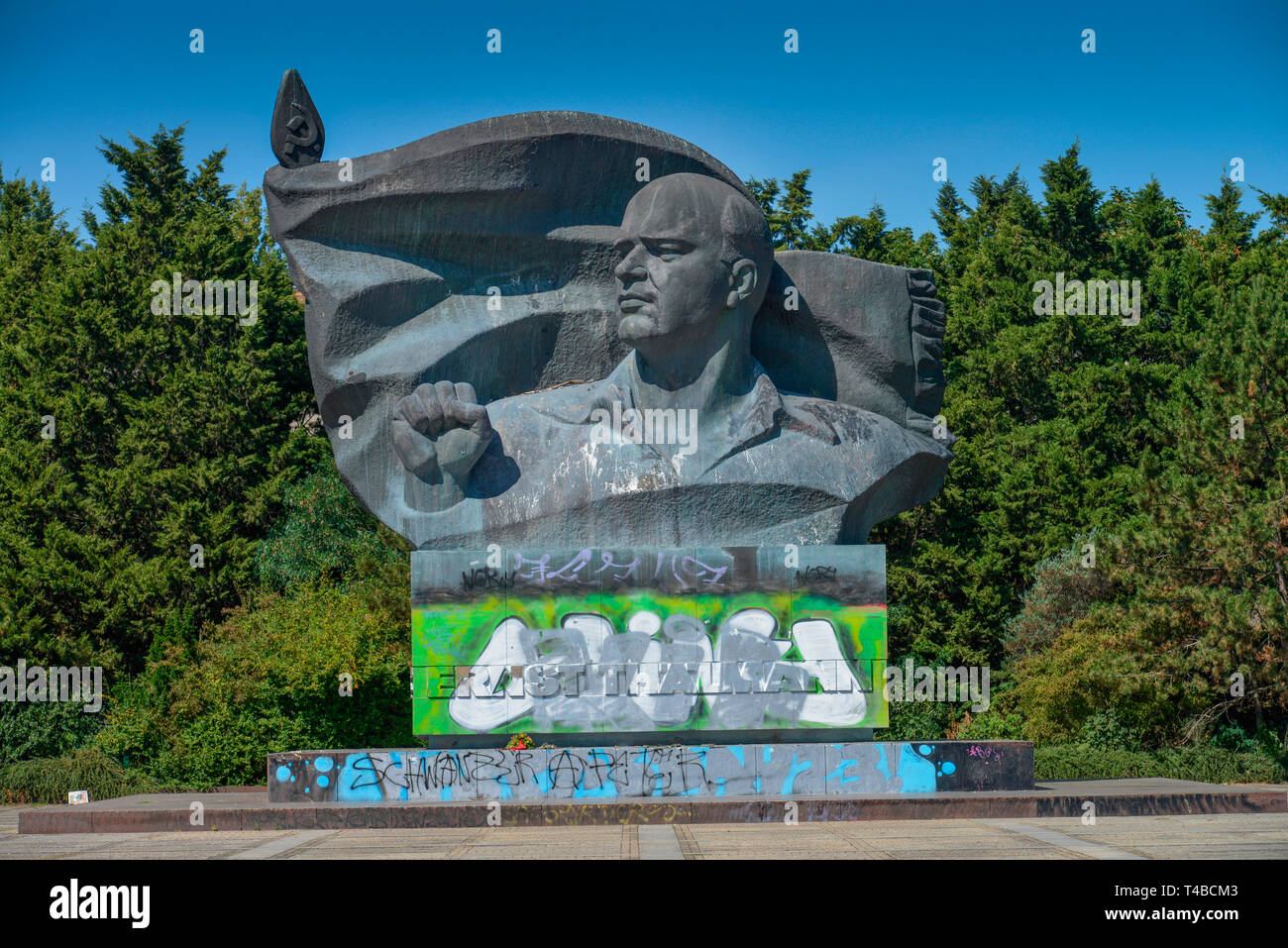 Denkmal, Ernst Thaelmann, Thaelmannpark, Prenzlauer Berg, Berlin