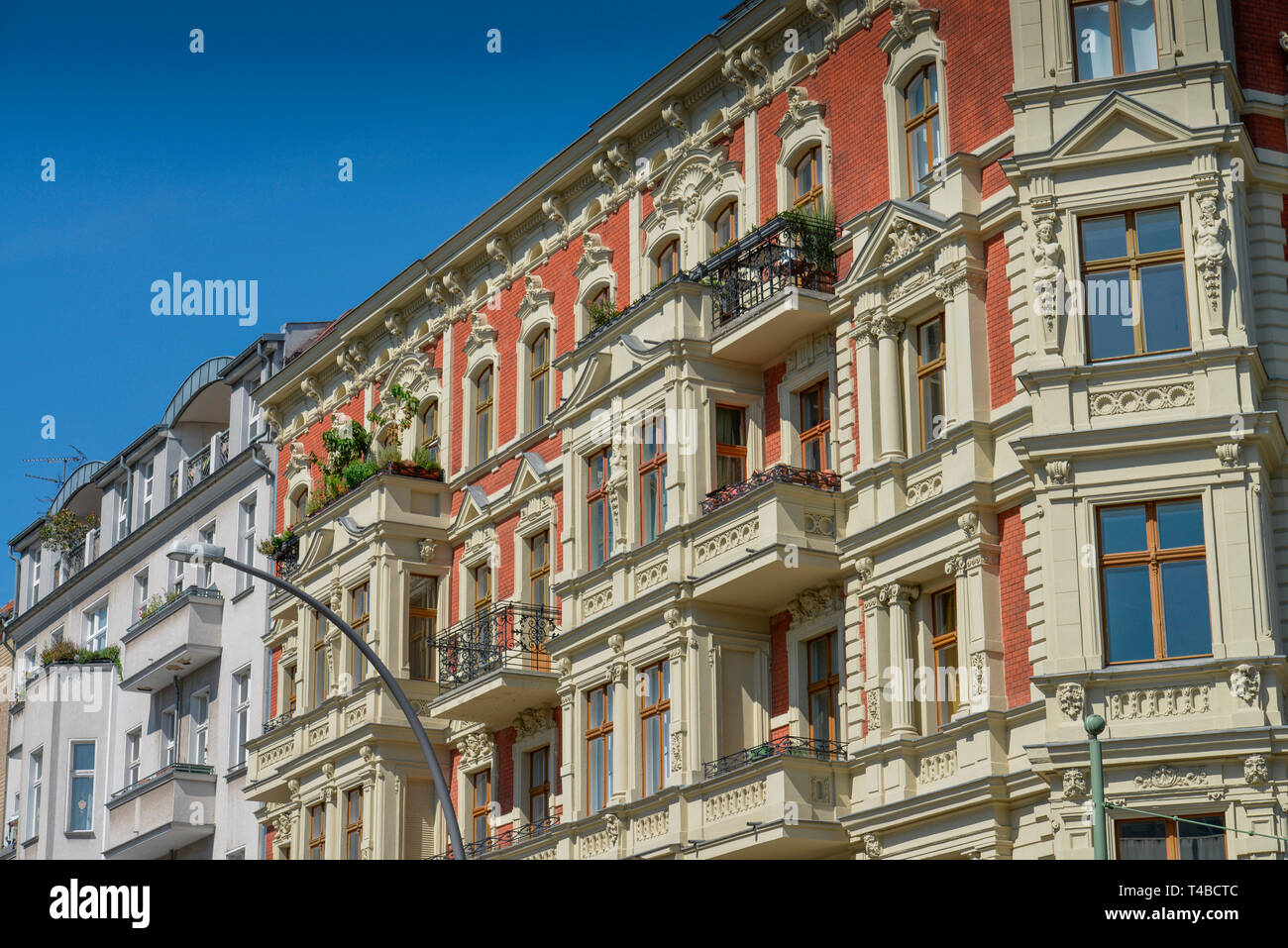 Altbauten, Danziger Strasse, Prenzlauer Berg, Pankow, Berlin ...