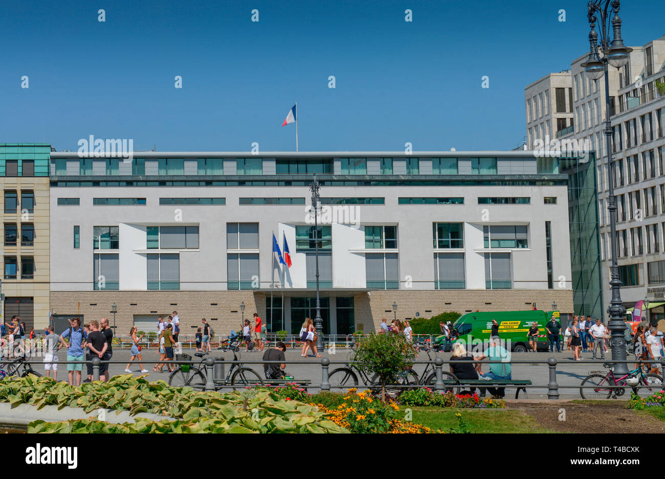 Franzoesische Botschaft Pariser Platz Mitte Berlin Deutschland franzoesische-botschaft-pariser-platz-mitte-berlin-deutschland