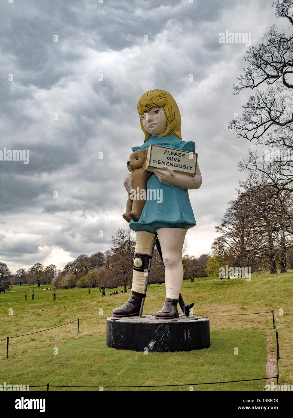 Charity, Sculpture by Damien Hirst at Yorkshire Sculpture Park, UK Stock  Photo - Alamy