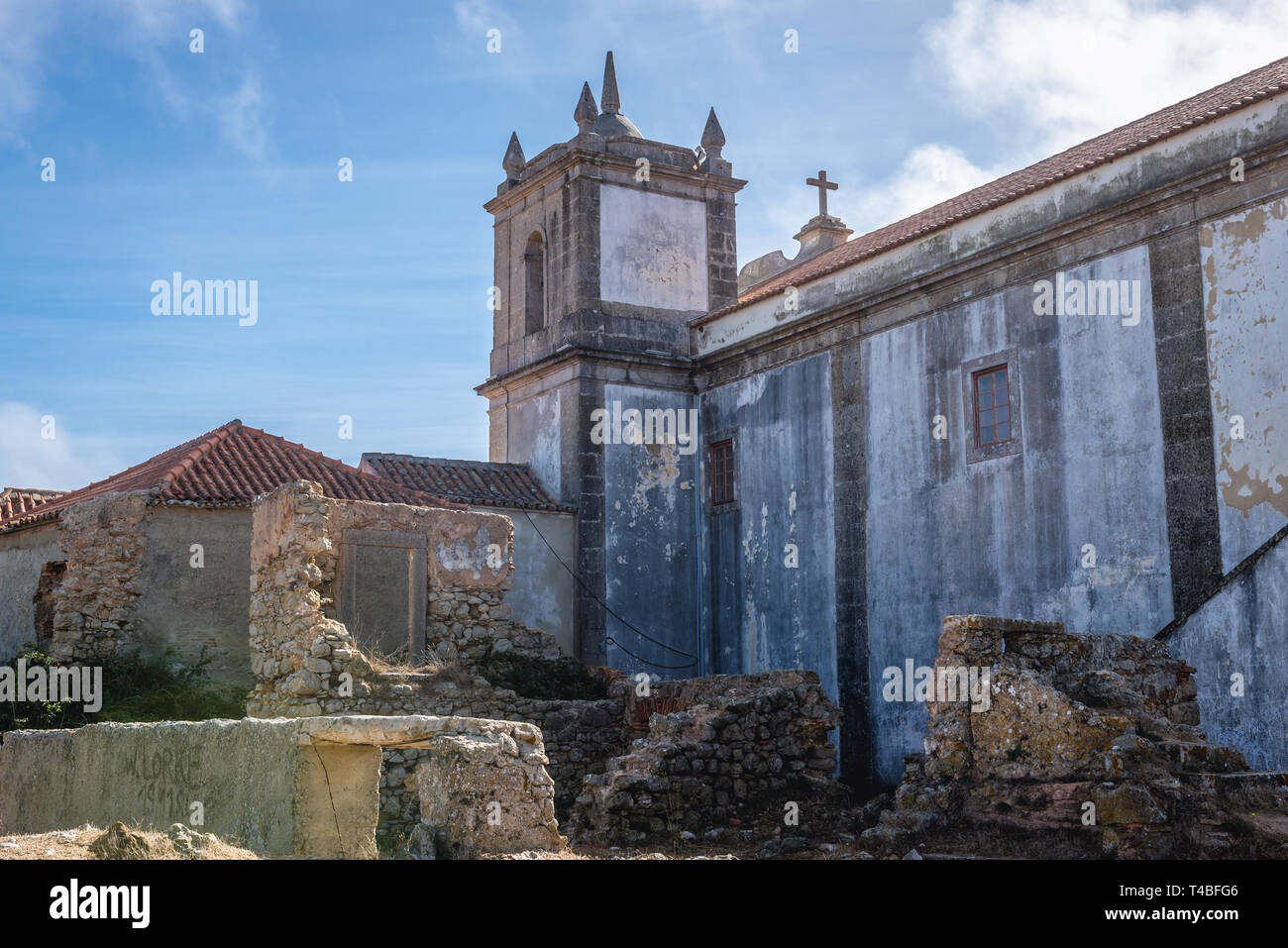 15th century Church and Sanctuary of Nossa Senhora do Cabo on Cabo