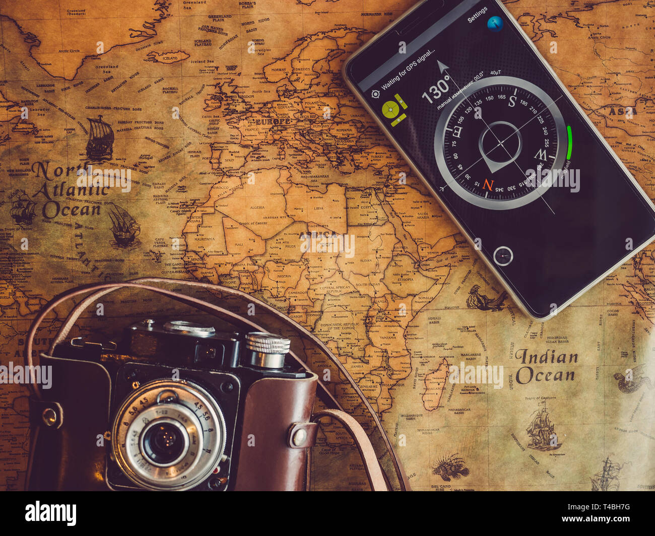 mobile phone compass