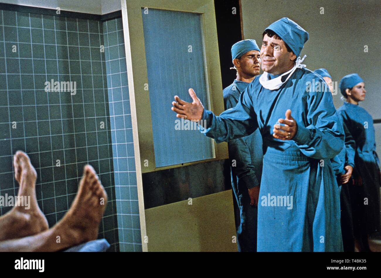 THE DISORDERLY ORDERLY (1964) JERRY LEWIS FRANK TASHLIN (DIR) PARAMOUNT ...