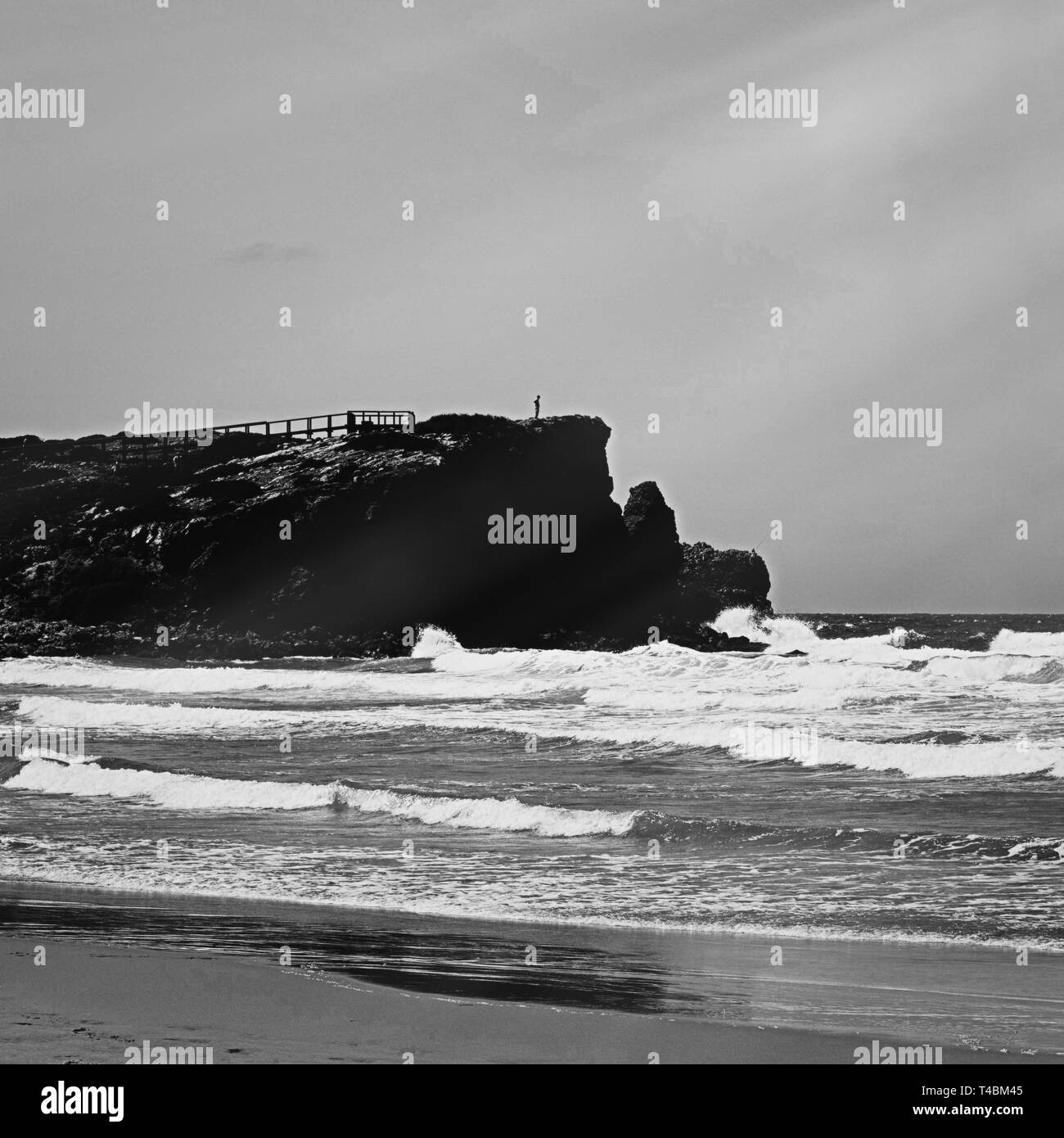 Nature, vacation and summer concept Ocean coast view, perfect travel