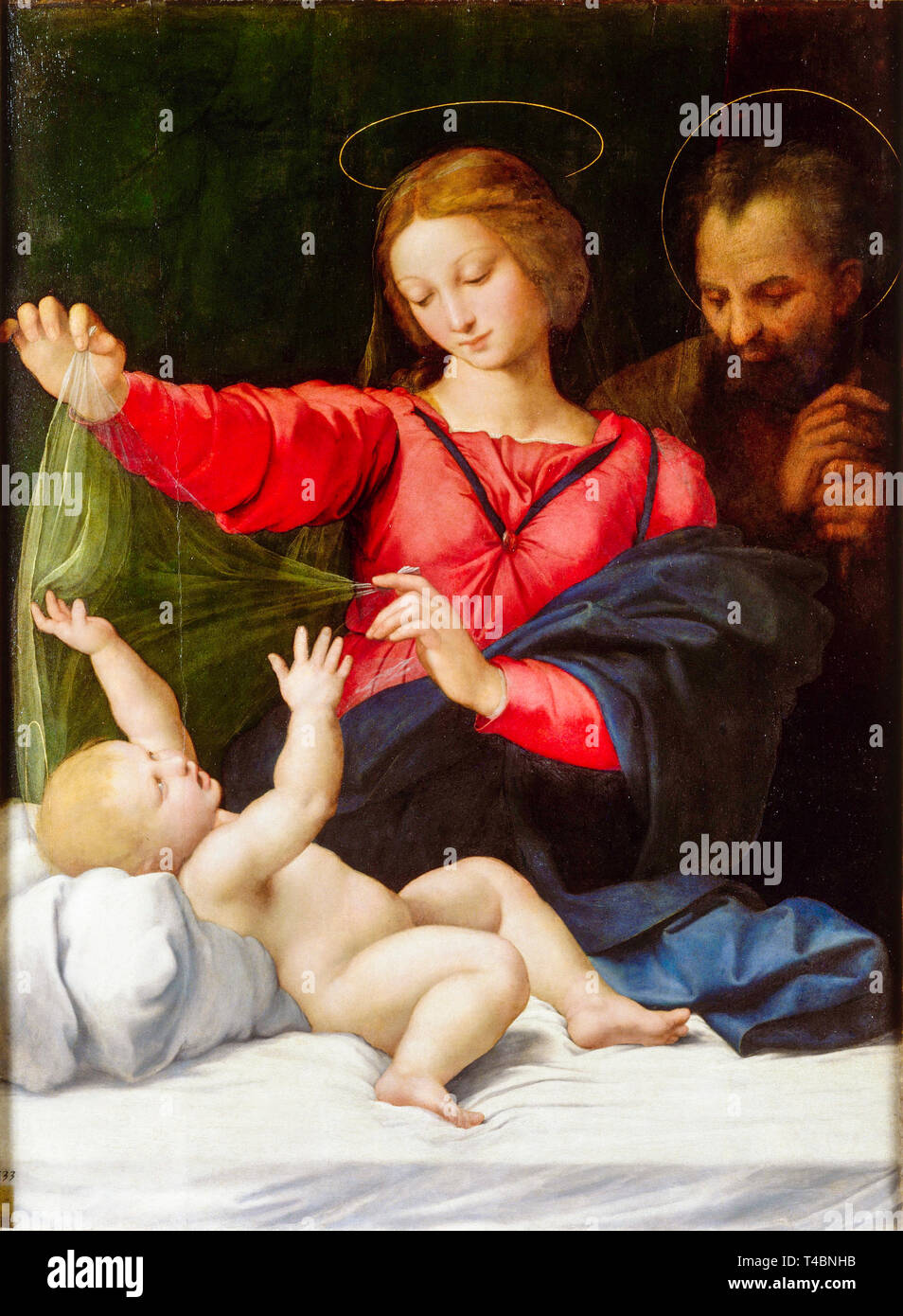 Raphael, Madonna of Loreto, painting, 1509 Stock Photo