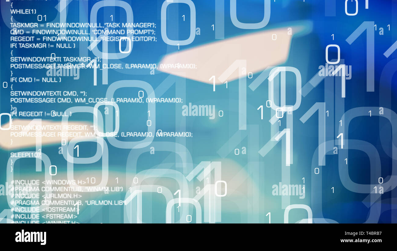 Future digital warfare, computer bots and virus war Stock Photo - Alamy