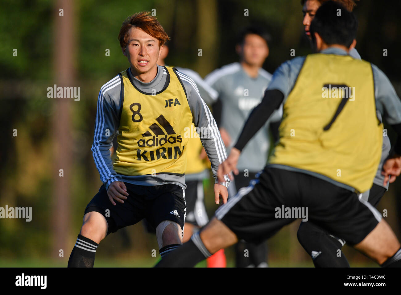Japan. 15th Apr, 2019. Kanya Fujimoto (JPN), APRIL 15, 2019 Football