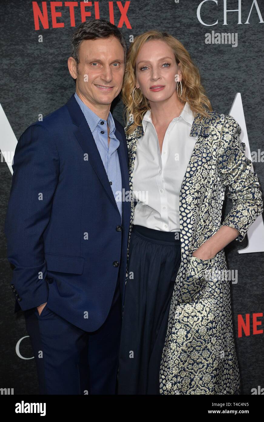 Tony goldwyn and uma thurman hires stock photography and images Alamy