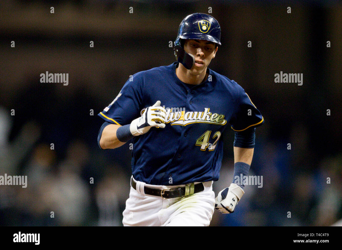 brewers 42 jersey