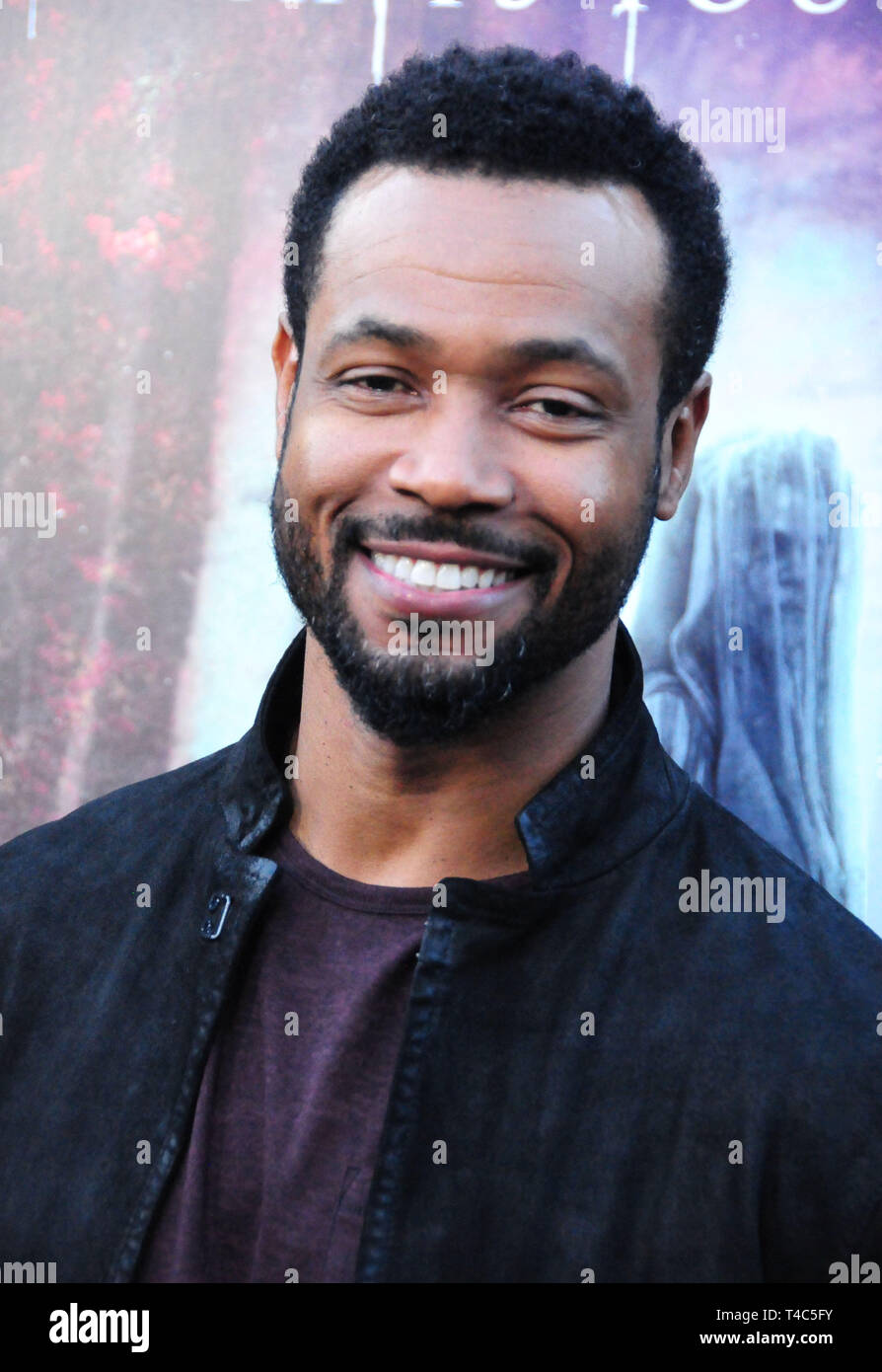 Los Angeles, California, USA 15th April, 2019 Actor Isaiah Mustafa