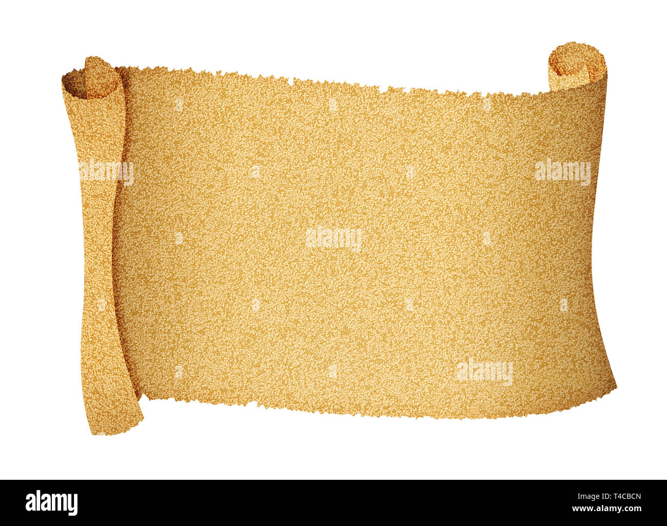 old scroll page background for your messages and designs Stock Photo