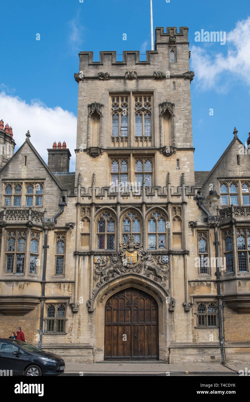 Brasenose College, University of Oxford, UK Stock Photo