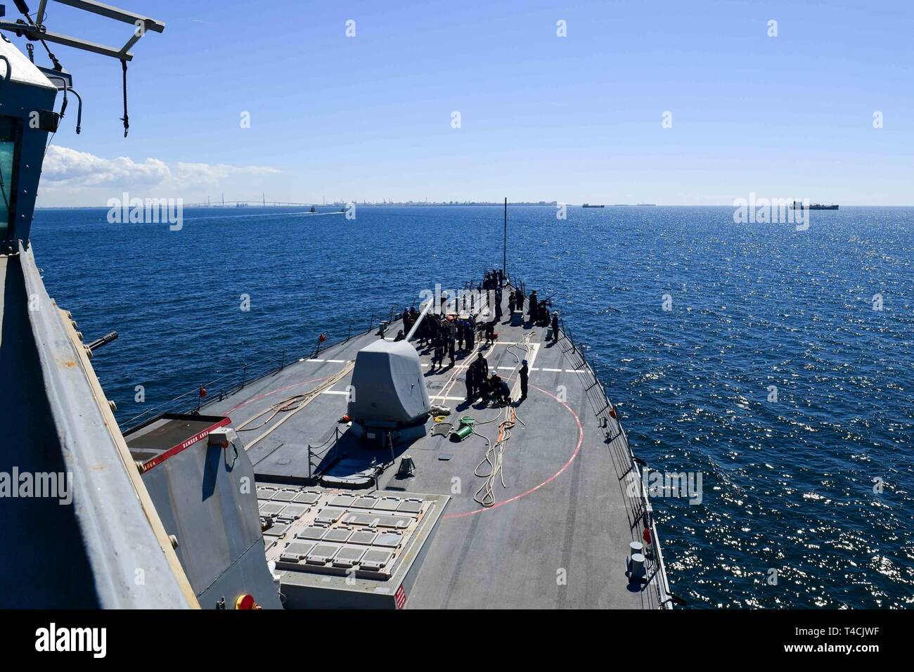 STATION ROTA, Spain (March 18, 2019) - The Arleigh Burke-class guided ...