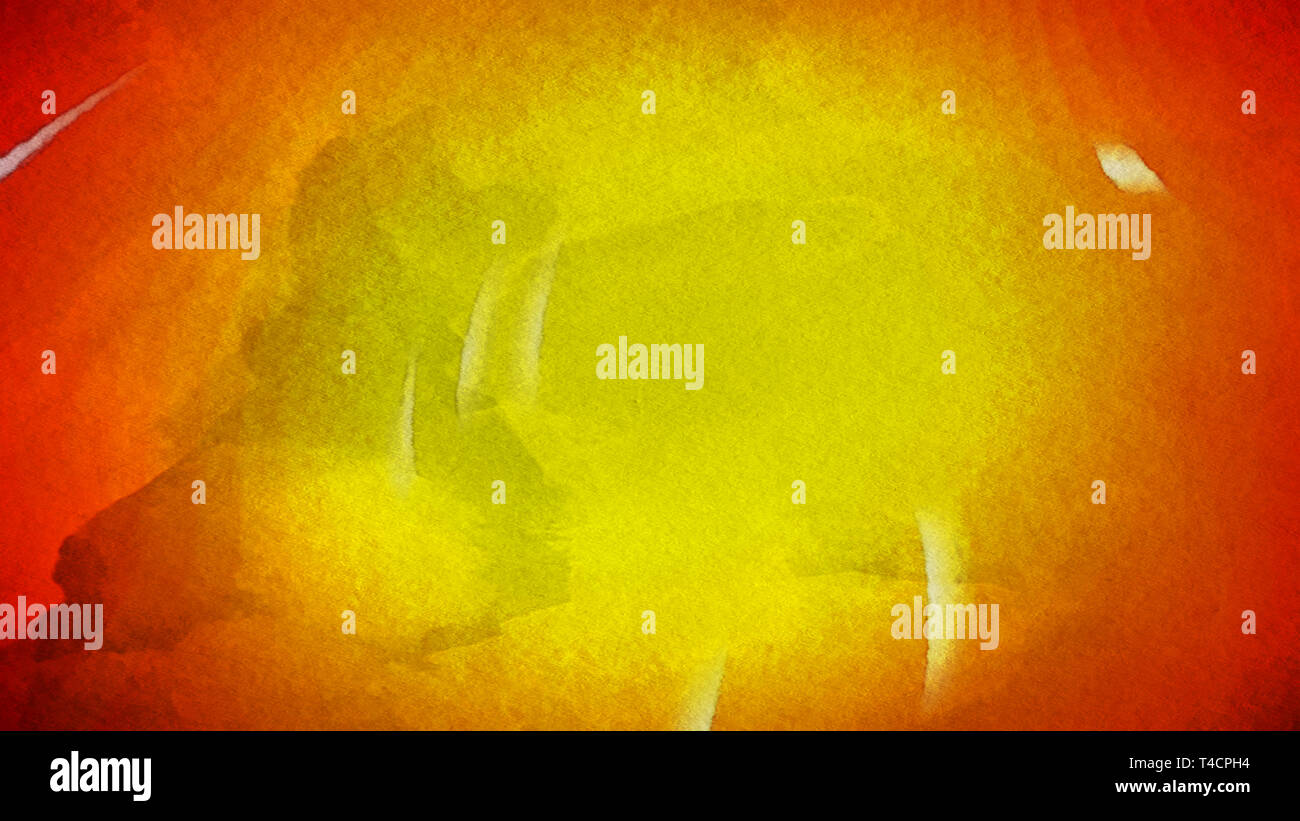 Red and Yellow Watercolor Background Image Stock Photo - Alamy