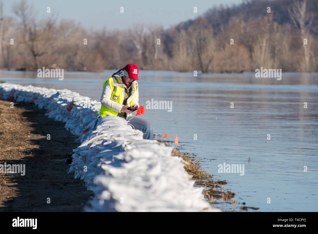 Erin Reinkemeyer, a hydraulic engineer with the Army Corps of Engineers