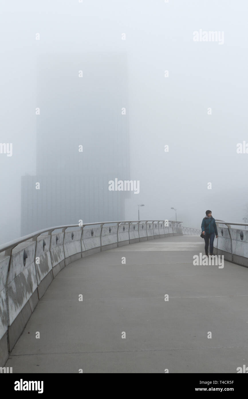 Foggy mood in the city hi-res stock photography and images - Alamy
