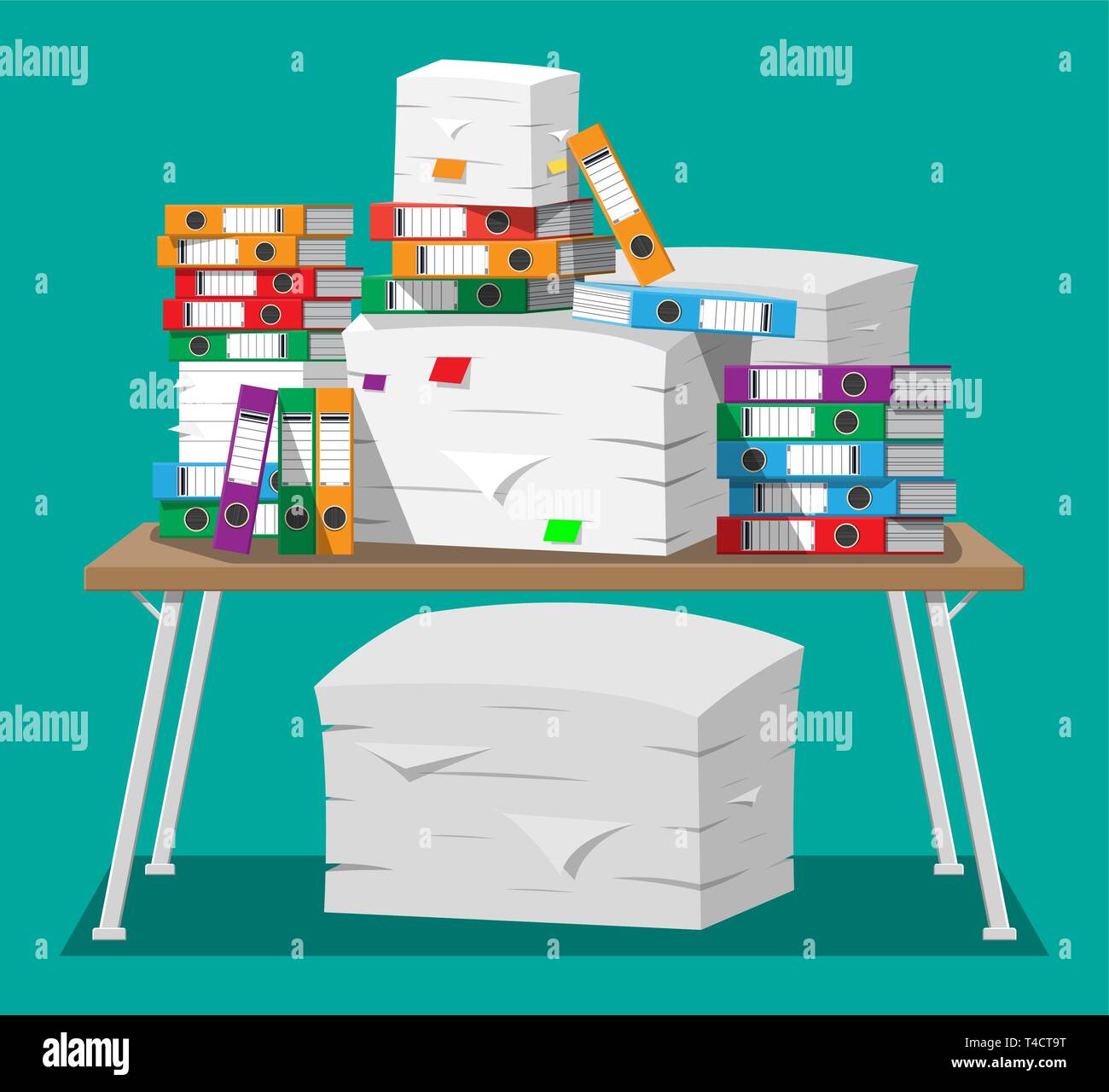 pile of documents clipart
