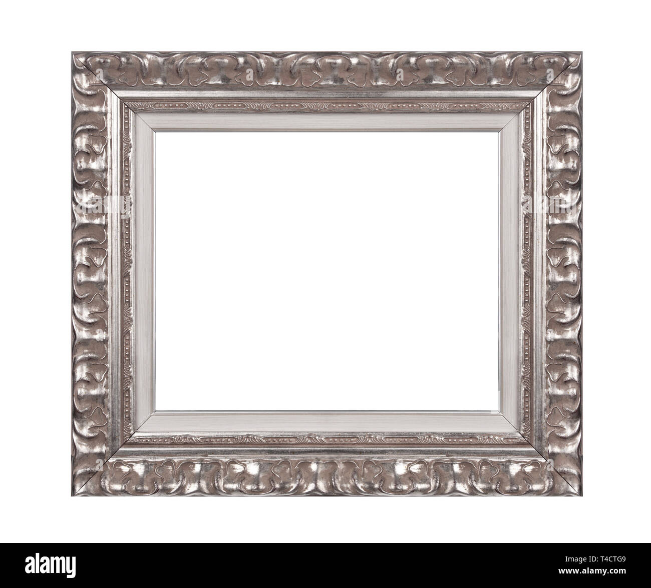 Silver antique picture frame hires stock photography and images Alamy