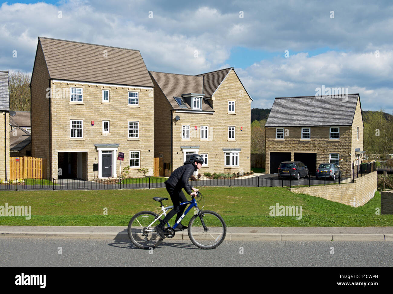 Wharfe, new housing development, Otley, West Yorkshire, England