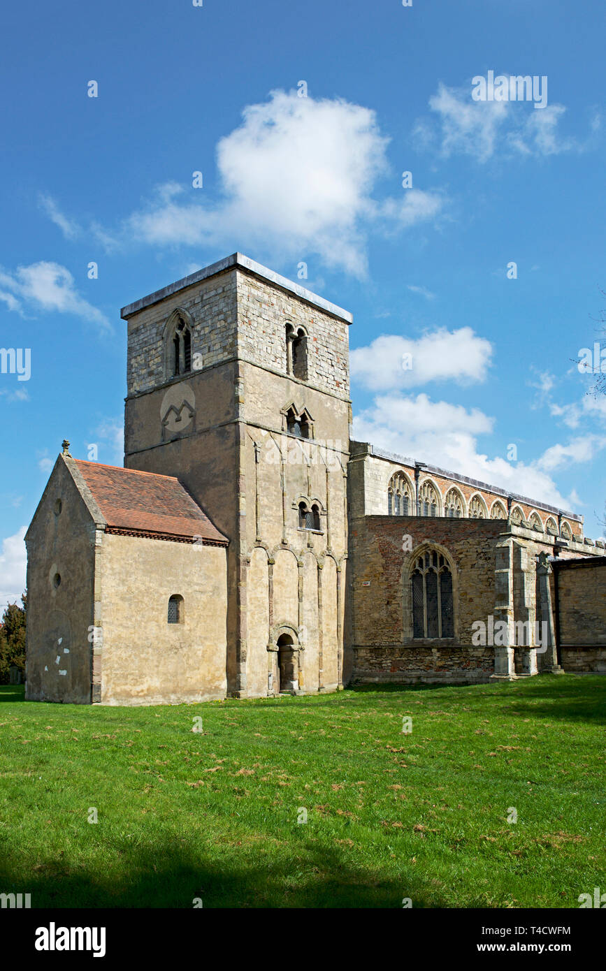 St Peter's Church, Barton upon Humber, North Lincolnshire, England UK Stock Photo