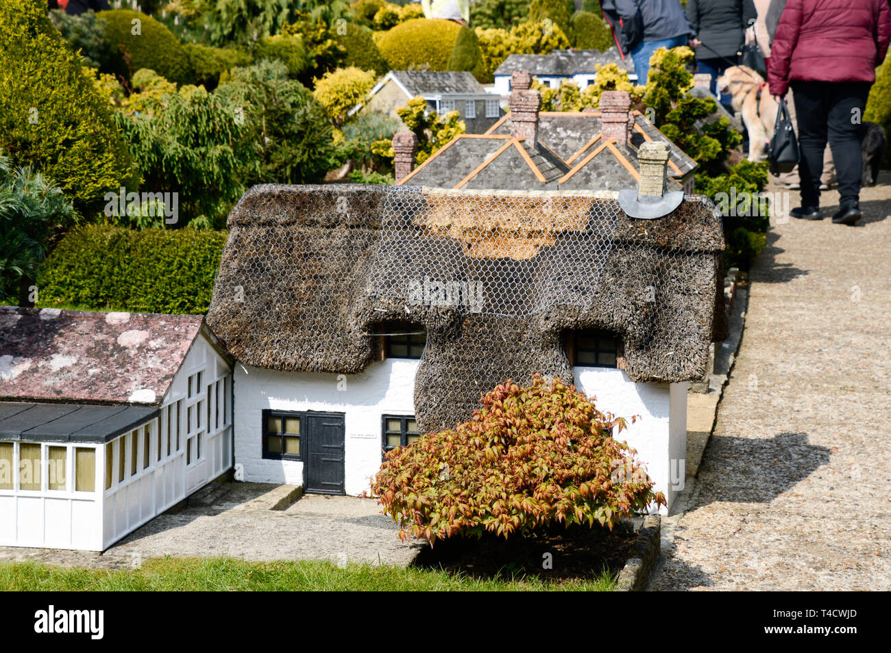 Miniature model of the isle of wight hires stock photography and
