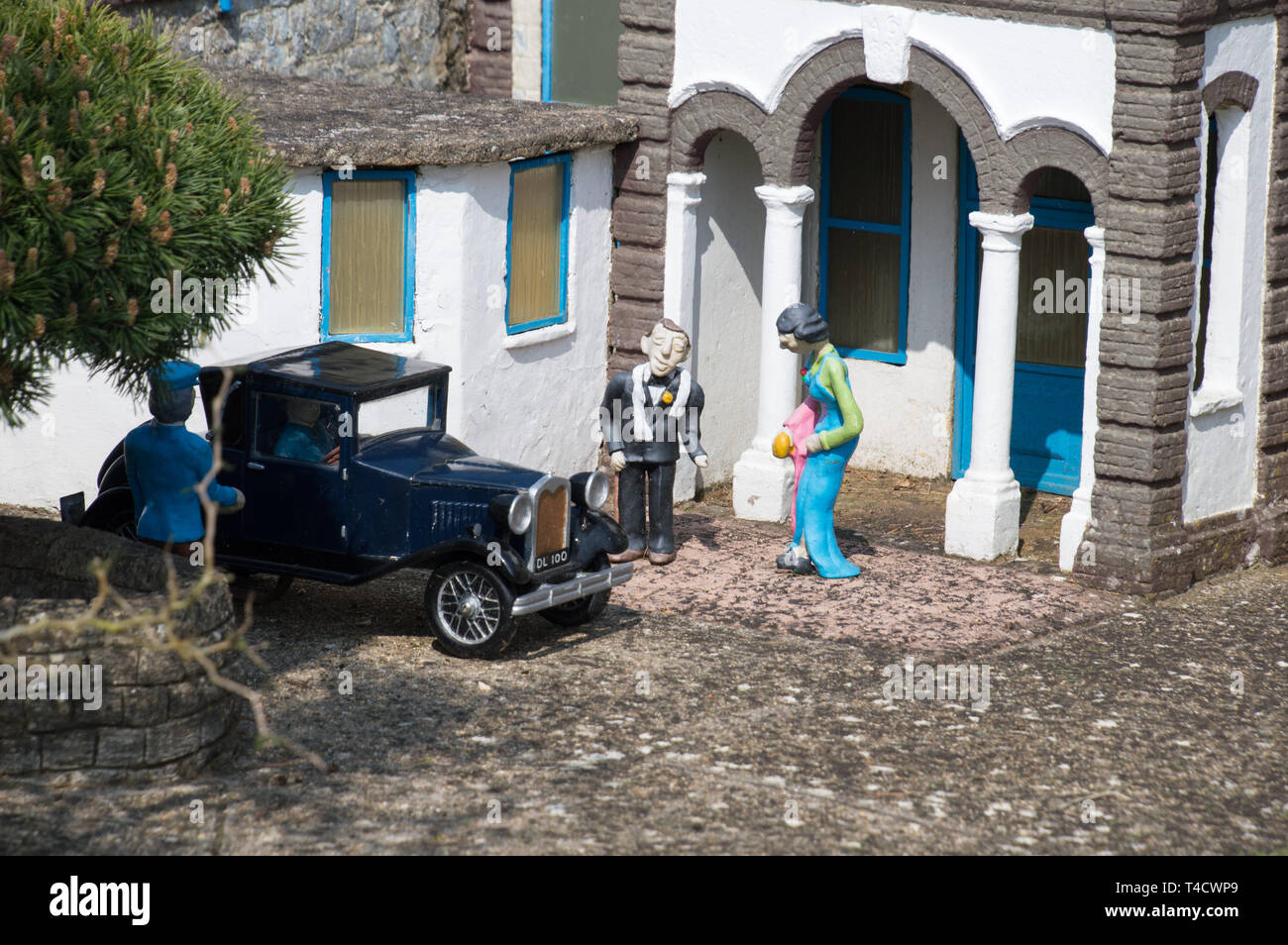 Godshill MODEL VILLAGE ISLE OF WIGHT Stock Photo Alamy