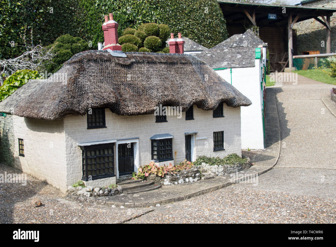 Godshill MODEL VILLAGE ISLE OF WIGHT Stock Photo Alamy