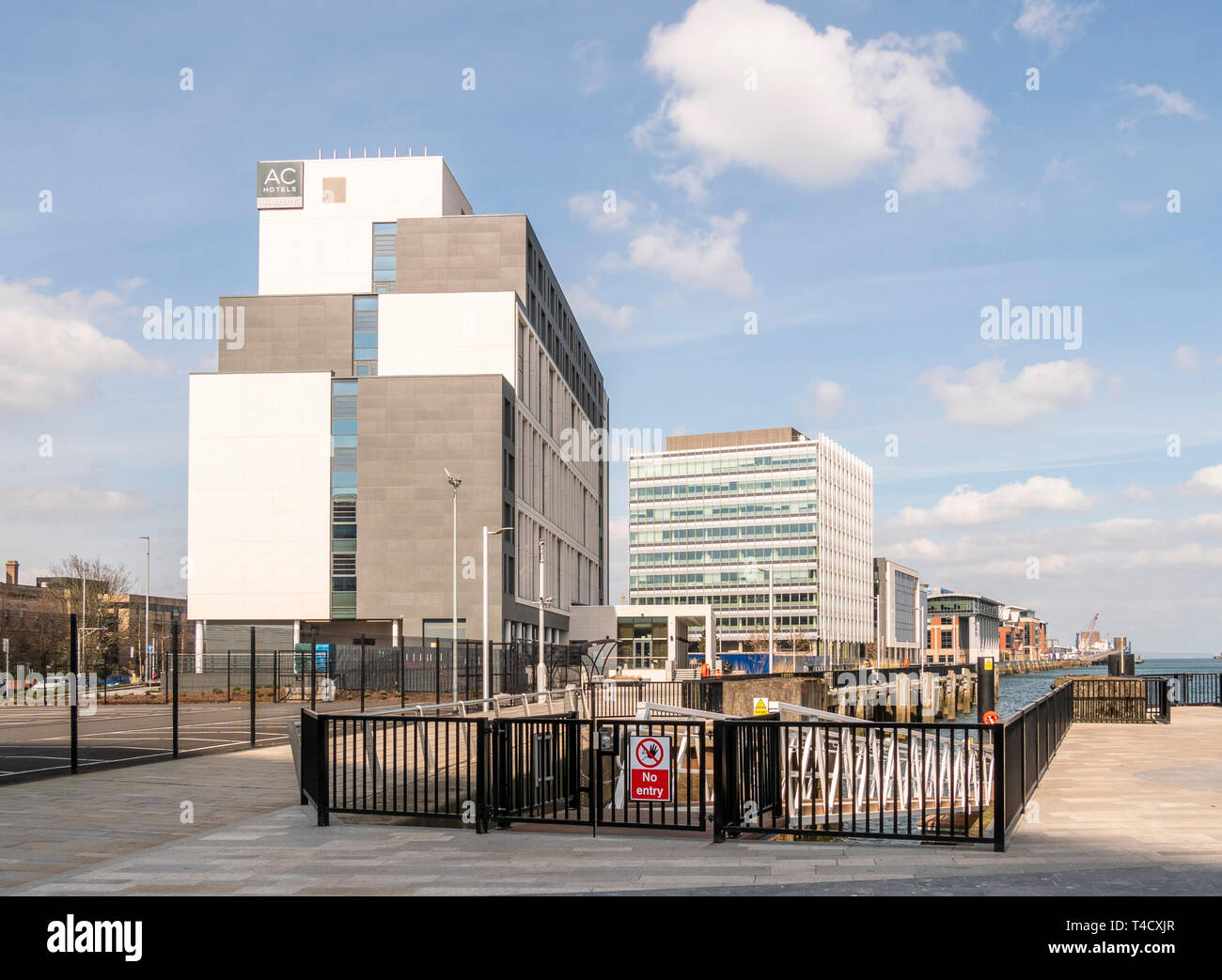 AC Marriott Hotel, Clarendon, Belfast Stock Photo Alamy
