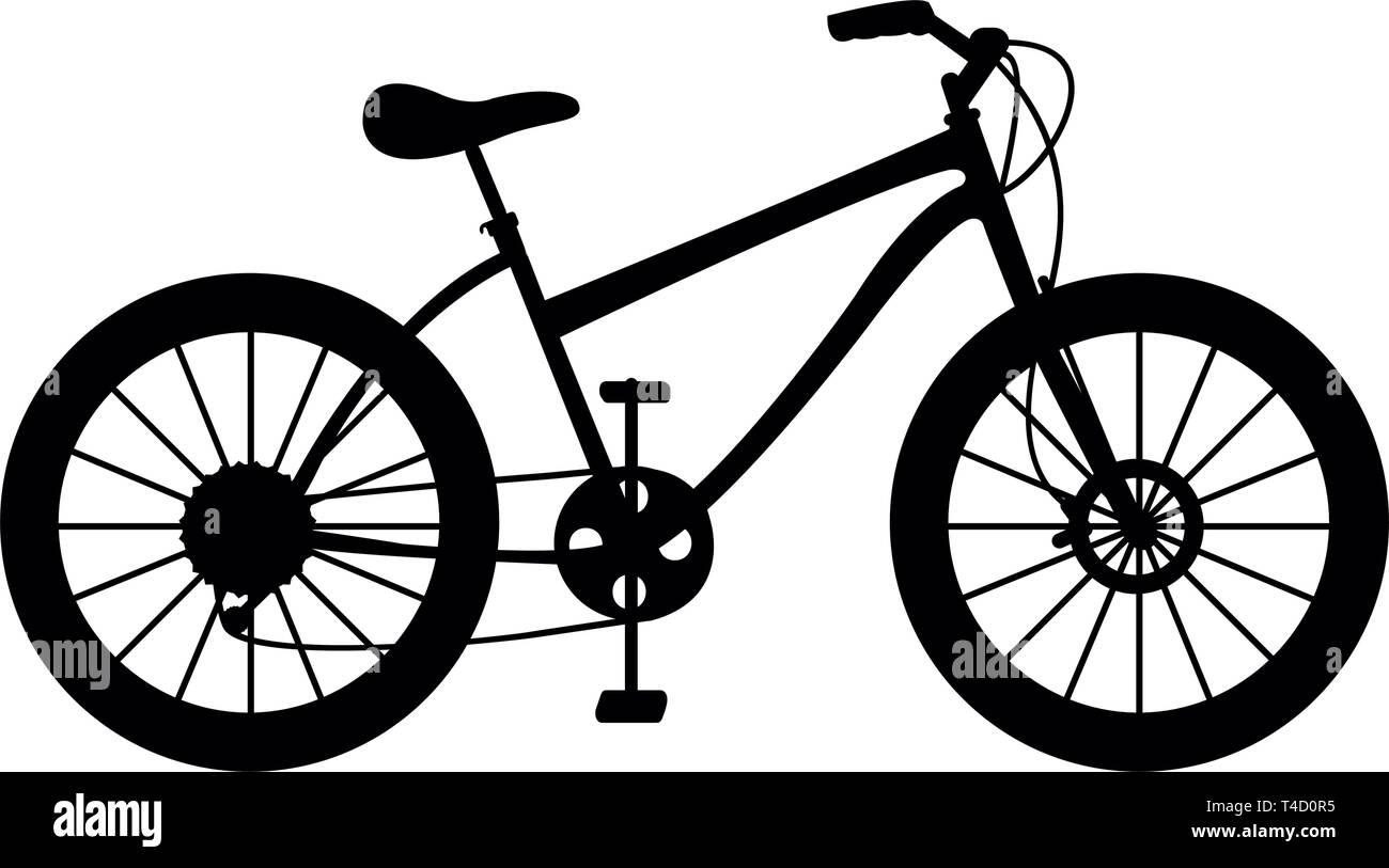 transportation concept mountain bike cartoon vector illustration graphic  design Stock Vector Image & Art - Alamy