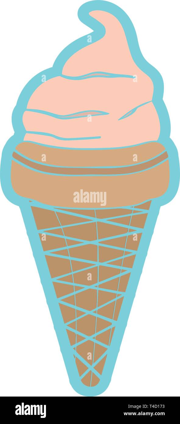 Isolated ice cream cone Stock Vector Image & Art - Alamy