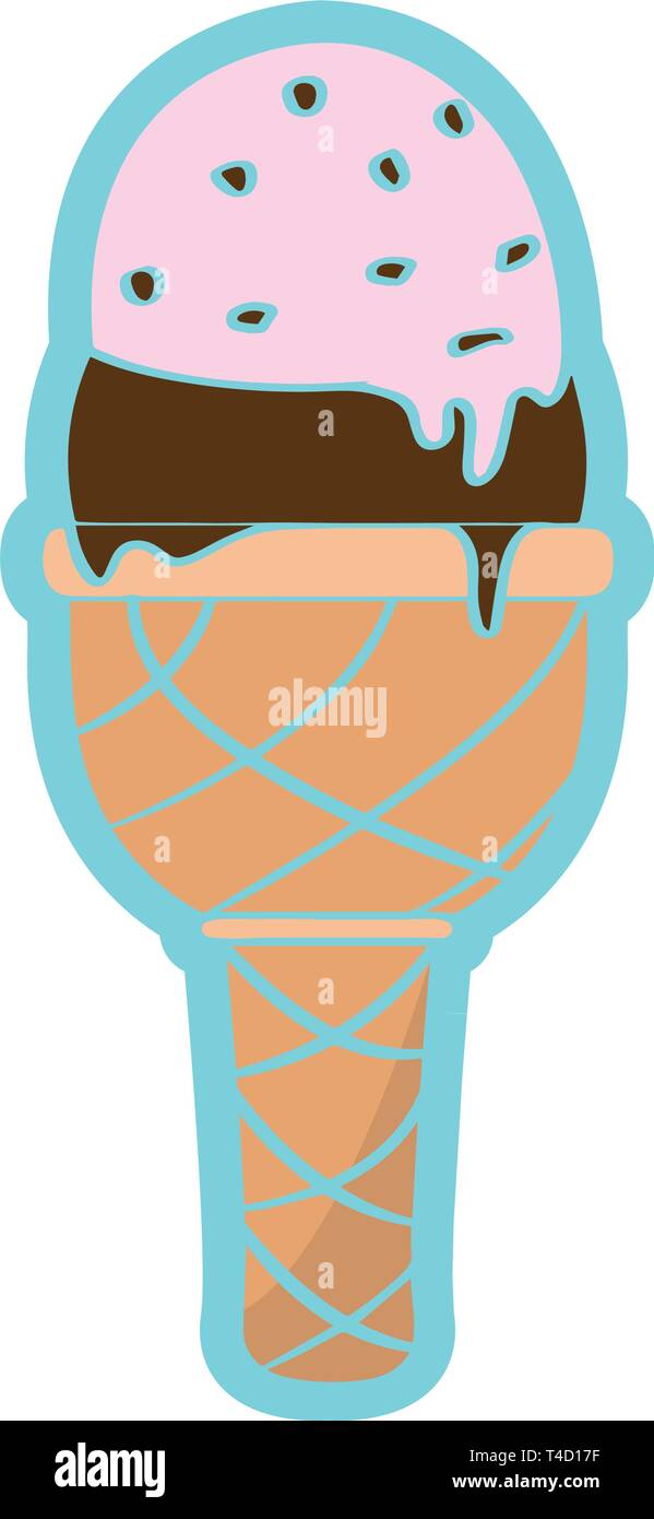 Isolated ice cream cone Stock Vector Image & Art - Alamy