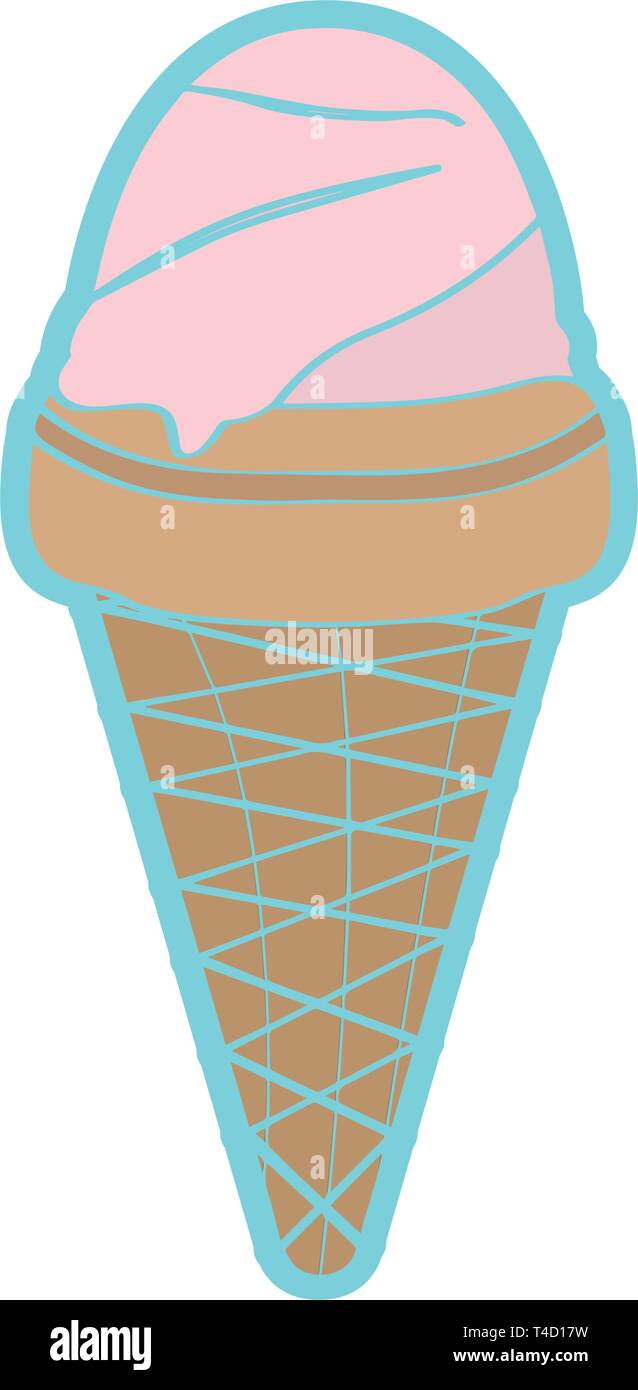 Isolated ice cream cone Stock Vector Image & Art - Alamy