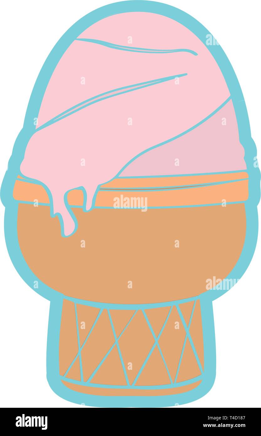 Isolated ice cream cone Stock Vector Image & Art - Alamy