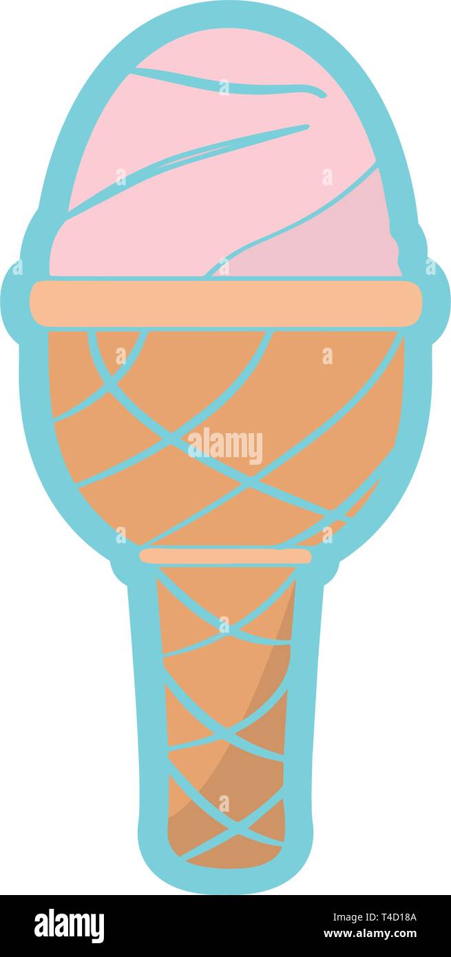 Isolated ice cream cone Stock Vector Image & Art - Alamy