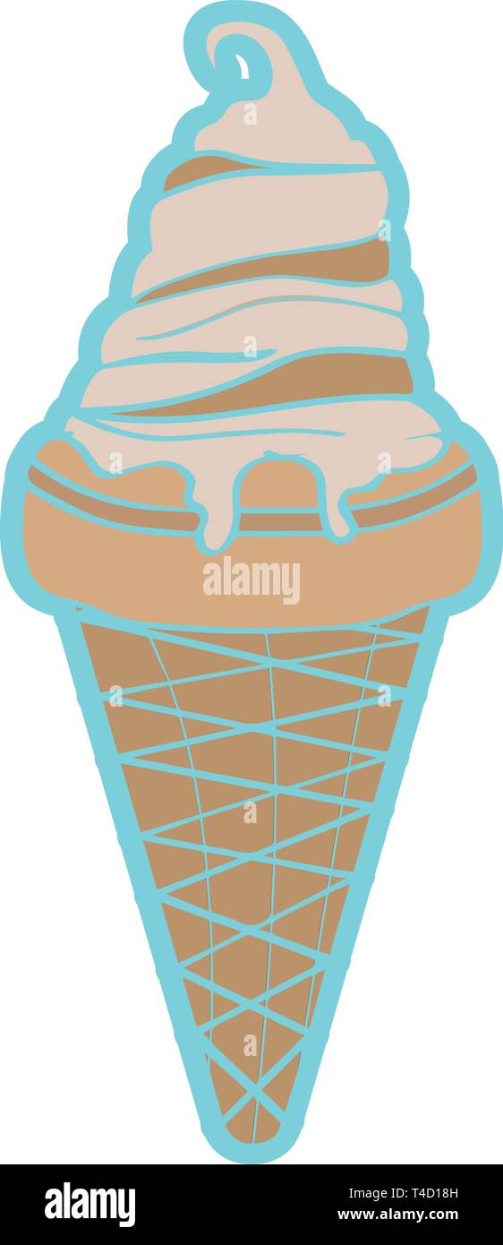 Isolated ice cream cone Stock Vector Image & Art - Alamy