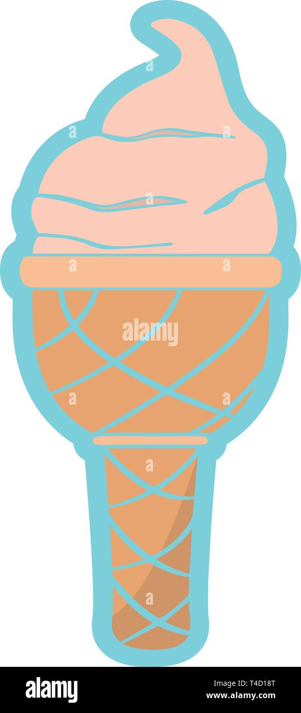 Isolated ice cream cone Stock Vector Image & Art - Alamy