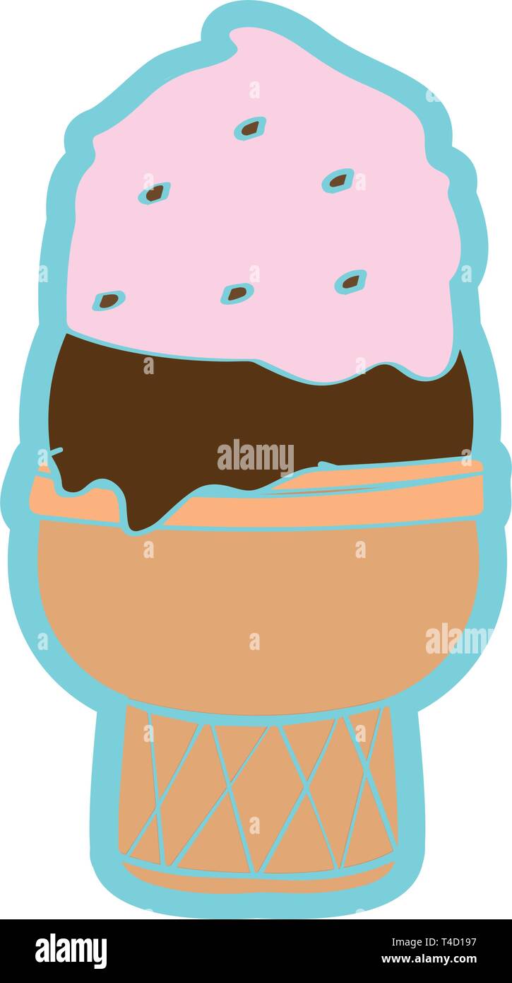 Isolated ice cream cone Stock Vector Image & Art - Alamy