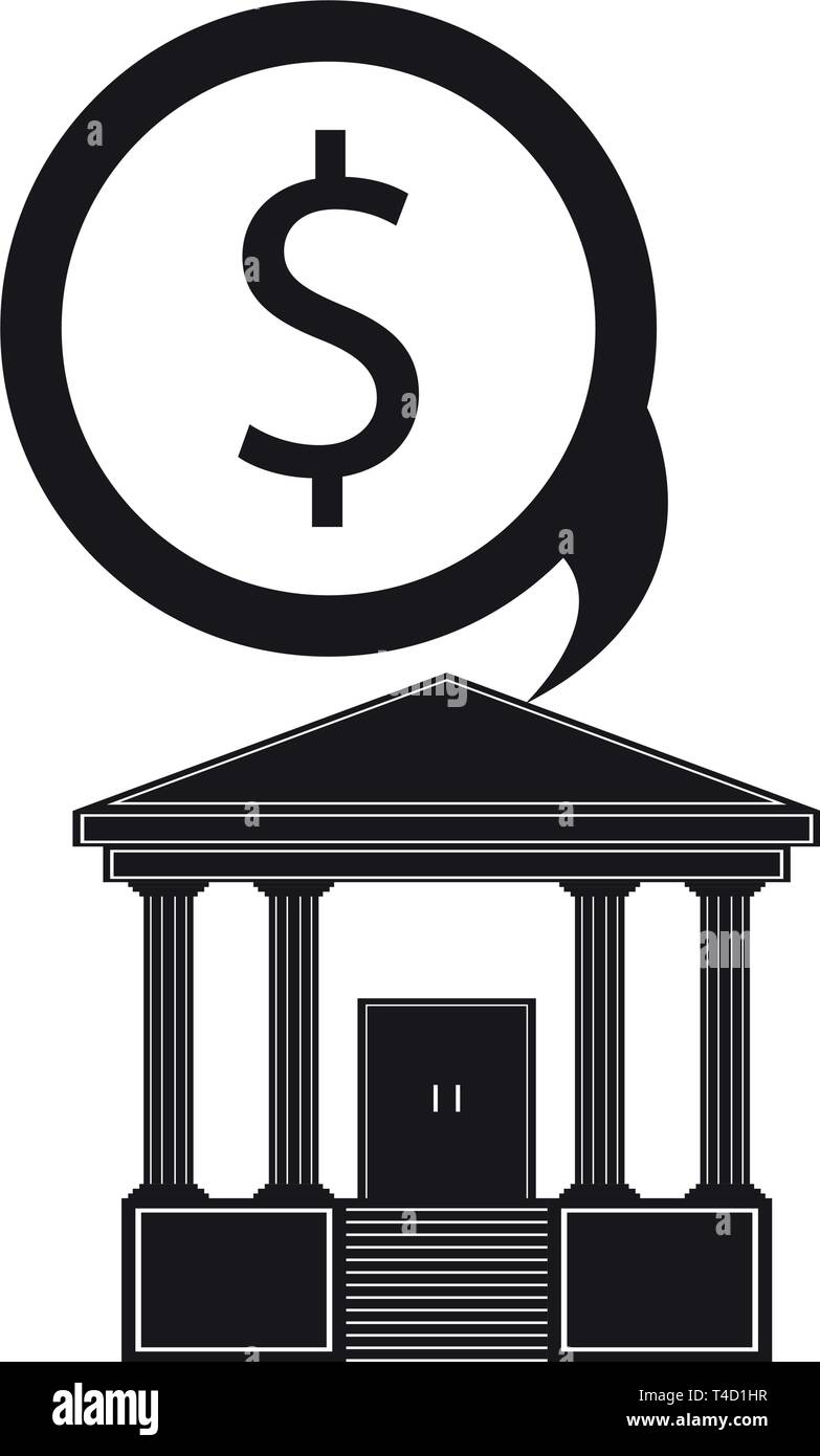 Coin building Stock Vector Images - Alamy