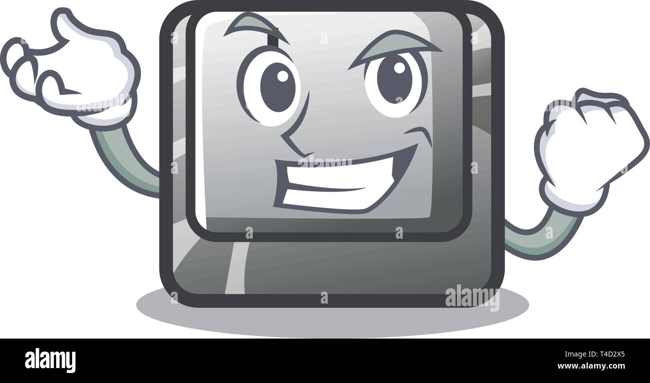 Successful button I in the character shape Stock Vector Image & Art - Alamy