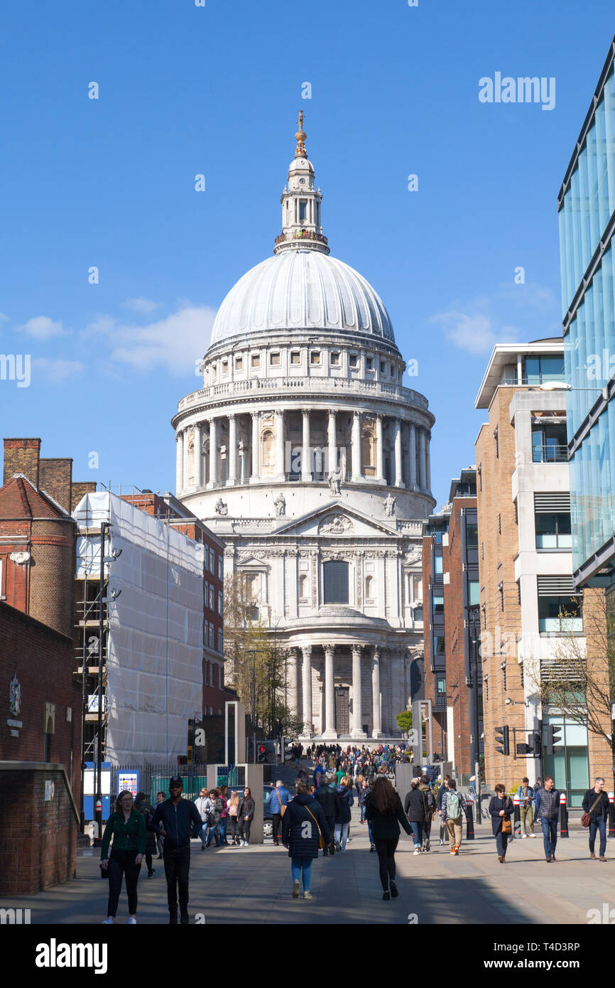 St Paul's Cathedral, London, England, United KIngdom. Stock Photo