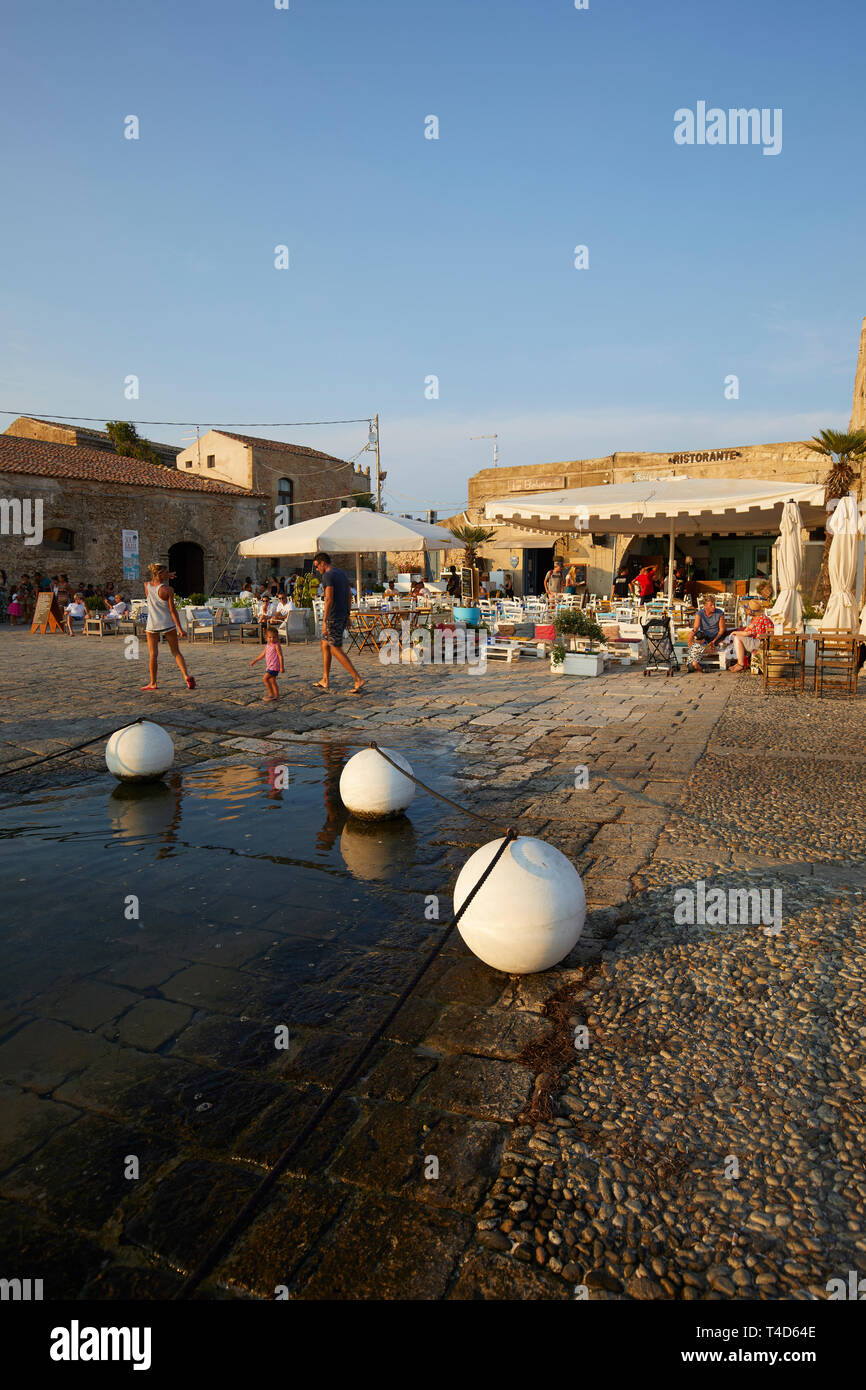 Marzamemi, Province of Syracuse, Sicily, Italy Stock Photo