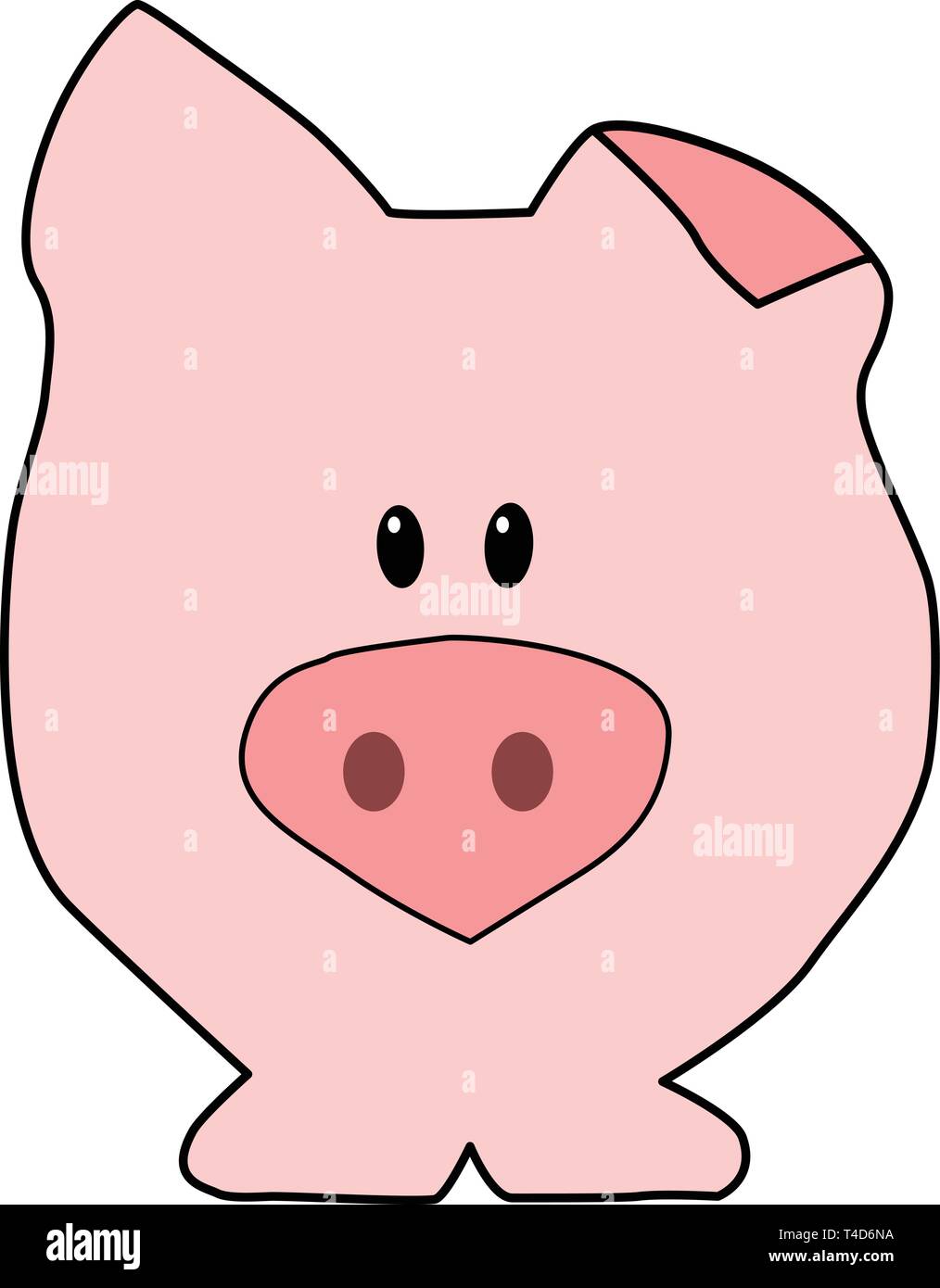 Piggy Stock Vector