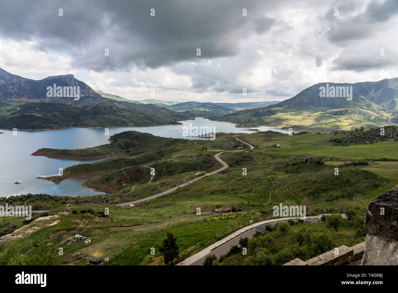 Zahara de la sierra cadiz province hi-res stock photography and images ...