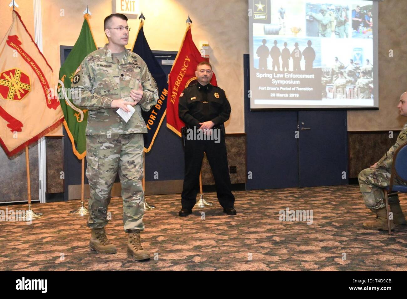 Lt. Col. Scott R. Blanchard, 91st Military Police Battalion commander